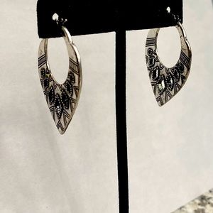 Lucky Brand vintage silver earrings